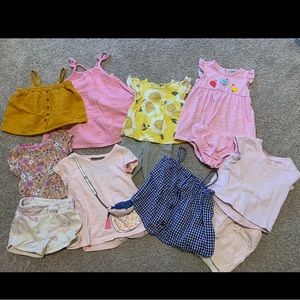 Toddler Girl Clothes Bundle 12-18m